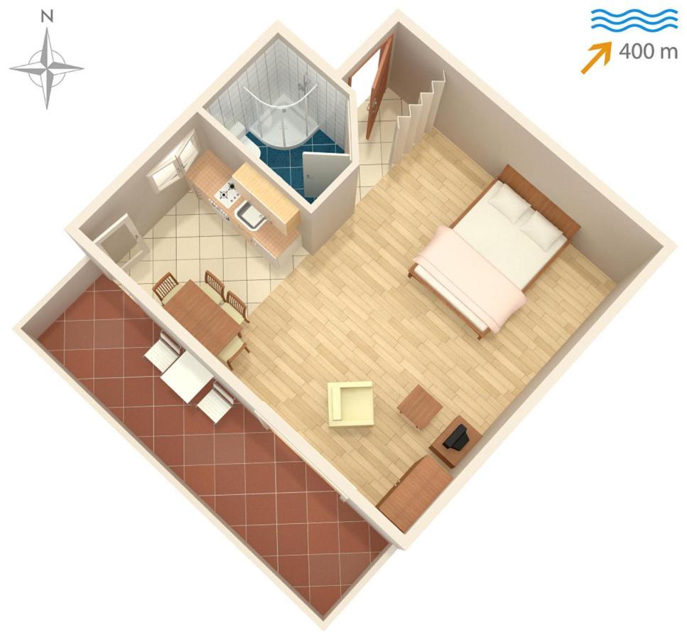 Apartments For Families With Children Zdrelac, Pasman - 8424 Bagian luar foto